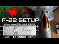 Rc4evers f22 setup and programming explained  frsky taranis x9d