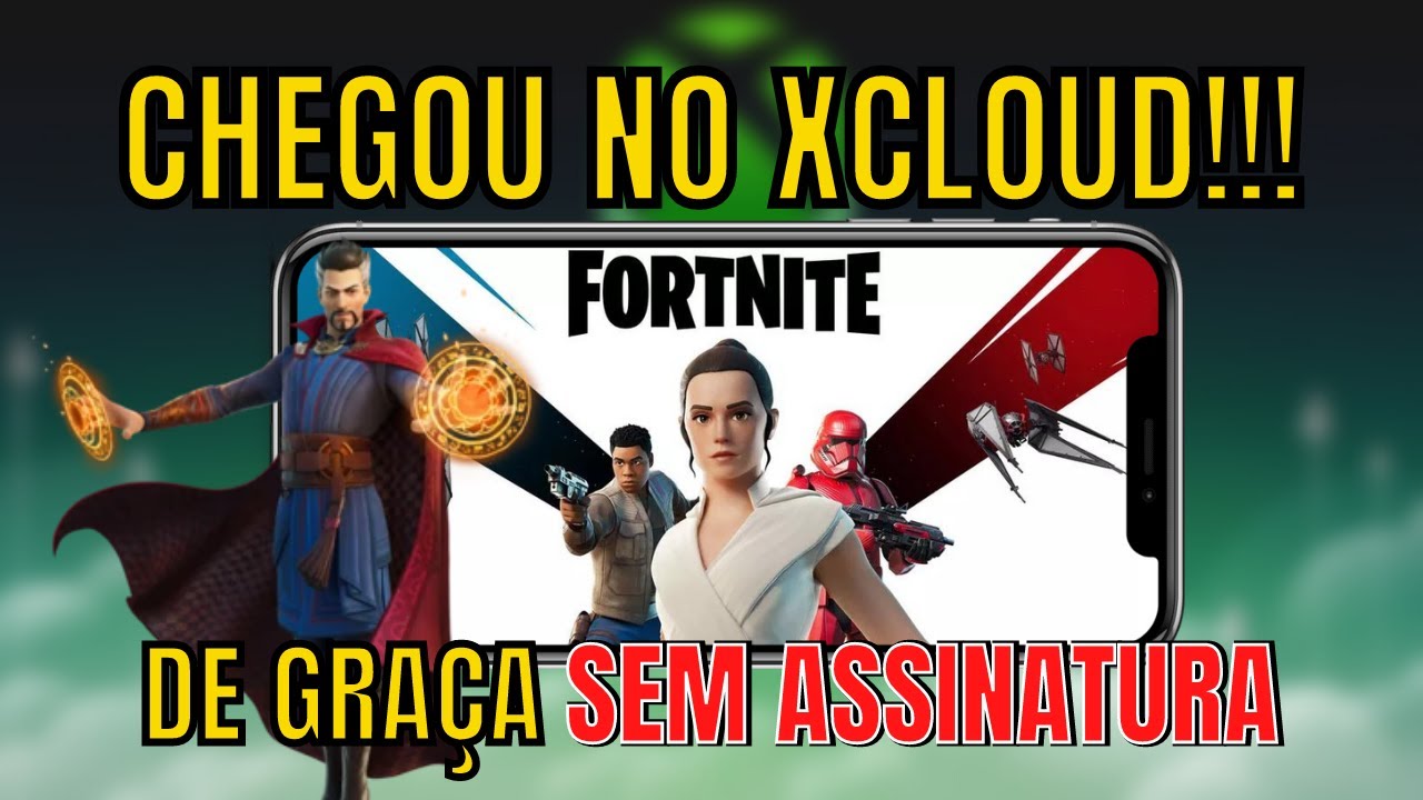 XCloud jogue Fortnite mobile sem baixar