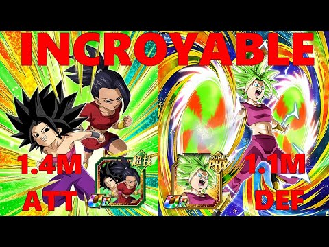 TEST : KEFLA END ZTUR 1,1M DE DEF ! ET KALE CAULIFLA TEC DF : 1.4M ATT : DRAGON BALL Z DOKKAN BATTLE