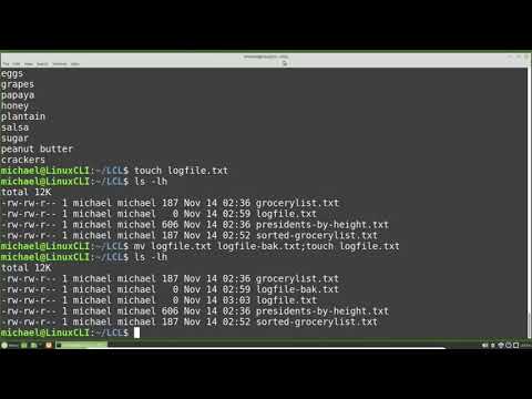Linux Command Line (33) wc sort uniq hqdefault