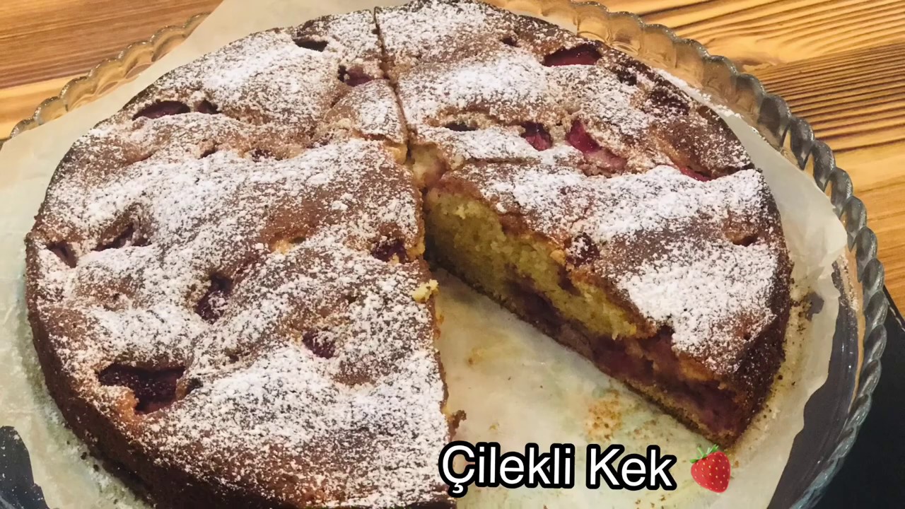 Çilekli Kek 🍓🍓🍓 YouTube