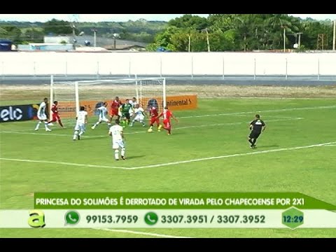 Time do Princesa do Solimões é derrotado de virada pelo Chapecoense