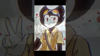 Bendy X Boris, Cuphead X Mugman Meme