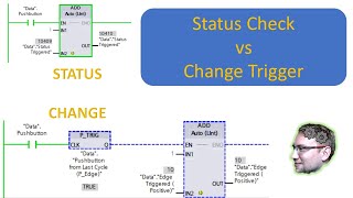 "Edge Trigger" or "Status Check". When, Why and How?