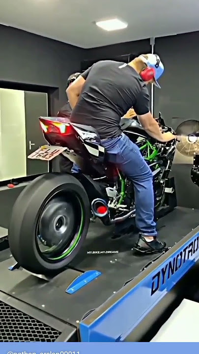 Kawasaki Ninja H2r Top Speed Testing