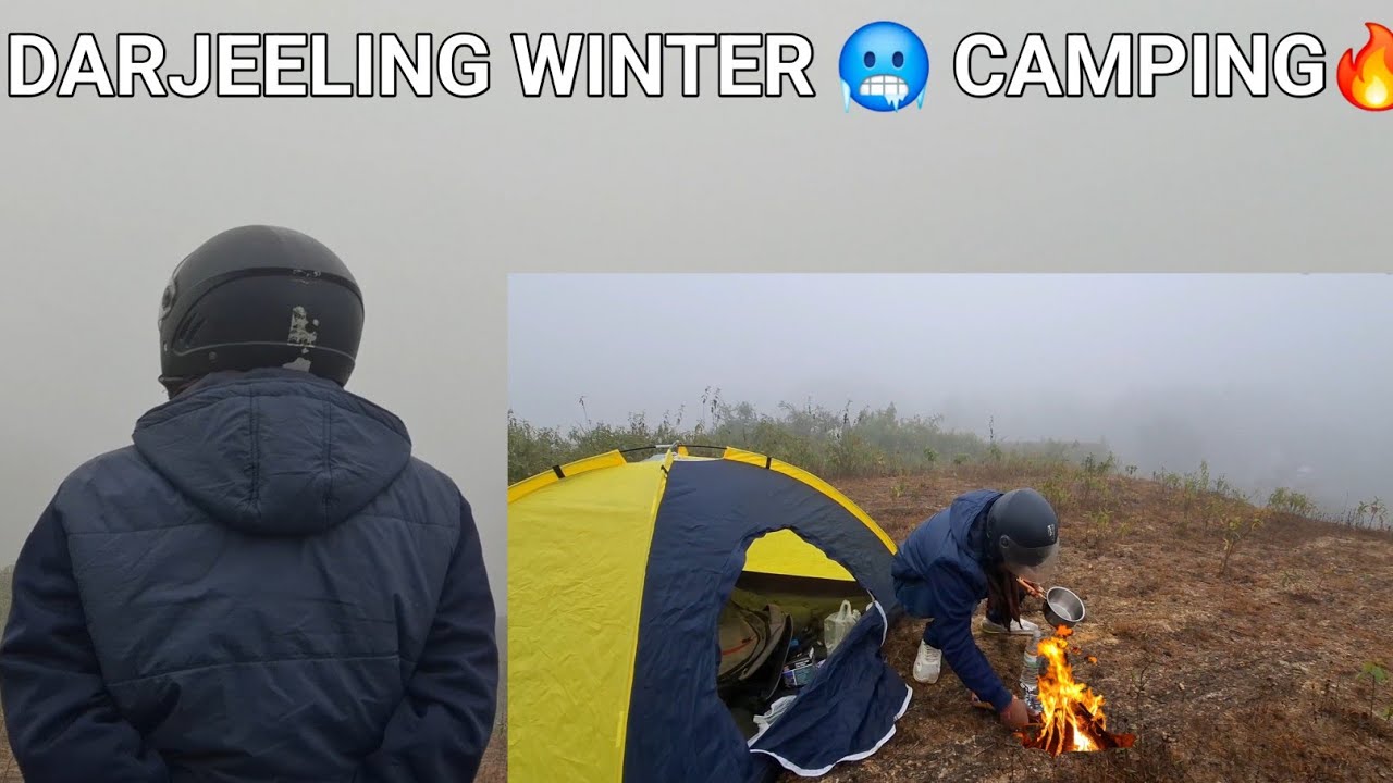 SOLO Camping In WINTER 🔥 SOLO CAMPING Video | Camping Video Survival cooking river fishing | Camping