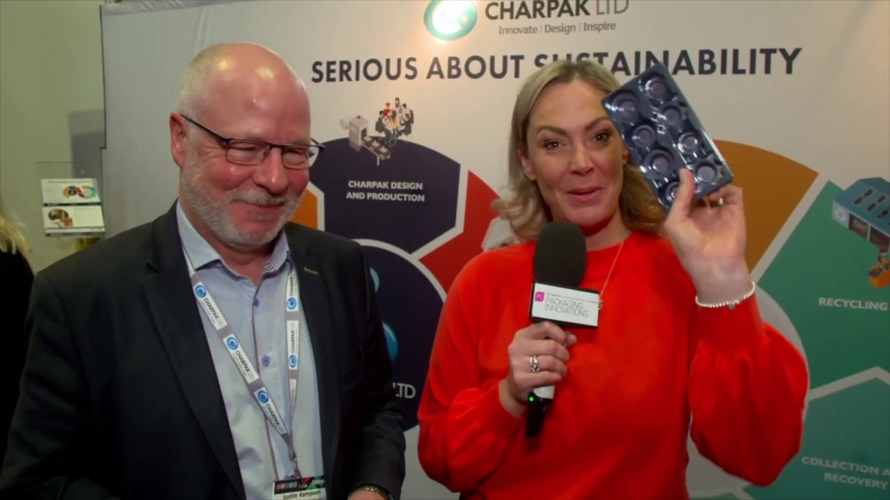 Replace hard to recycle black plastic with a new widely recyclable