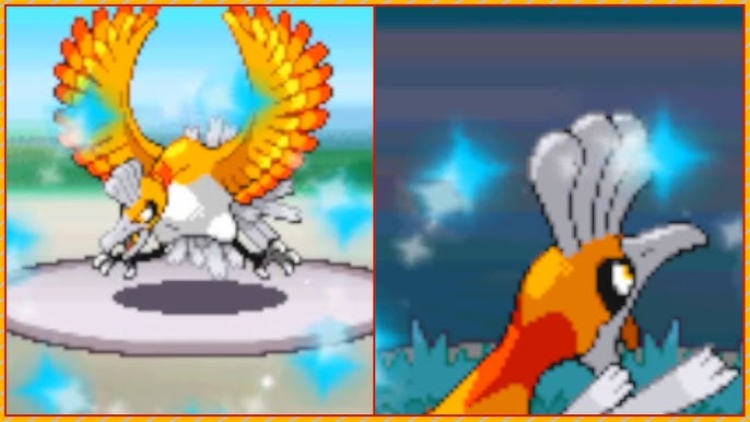 LIVE!] Shiny Ho-oh after Only 884 Soft-Resets! [FireRed #1] 