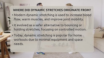 Where Did Dynamic Stretches Originate From? - Home Workout Lab
