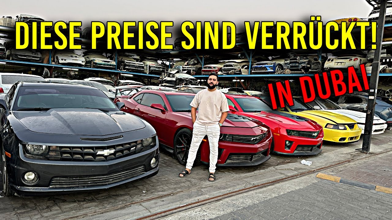 Auktionen & Teilehändler in Dubai – C63 AMG, S-Klasse & viele Überraschungen zum 🤑Spottpreis!