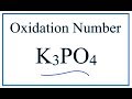 Oxidation Numbers in K3PO4