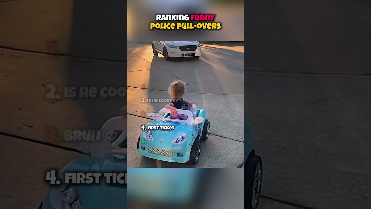 Ranking Funny Police Pull-Overs 