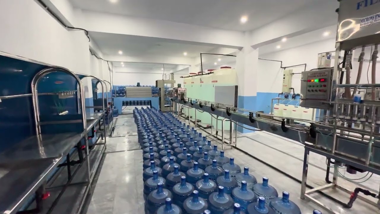 New mineral water ro plant with automatic filter and pet making machine 