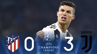 ليلة رونالدو التاريخية 🔥 - ملخص مباراة يوفنتوس 3-0 أتلتيكو مدريد إياب دور ال16 من دوري الأبطال 2019