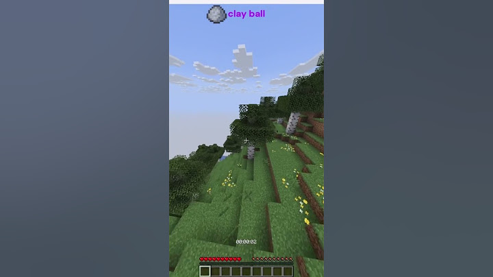 Speedrunning a random item in Minecraft