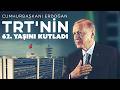 Cumhurbaşkanı Erdoğan TRT'nin 62. kuruluş yıl dönümünü kutladı