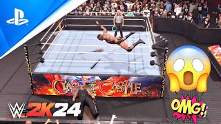 Undertaker vs randy orton clash at the castle WWE 2k24