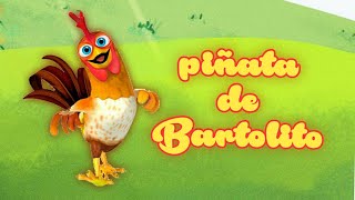 piñata de gallo Bartolito