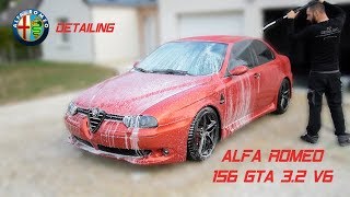 Detailing ALFA ROMEO 156 GTA 3.2 V6 ROSSO NUVOLA By MP Detailing