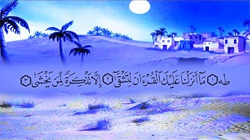 سورة طه (20) بصوت القارئ محمد عبد الكريم