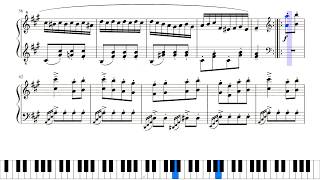 Video thumbnail of "W. A. Mozart - Rondo Alla Turca (Turkish March) - Piano"