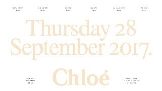 The Chloé Spring-Summer 2018 Runway