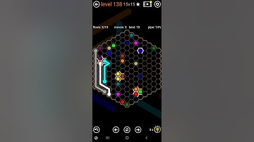 How To Solve Flow Free Hexes Flower Field Pack Level 138 15x15 Walk Through Solution Walkthrough