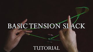 Basic Tension Slack - Yoyo Trick Tutorial