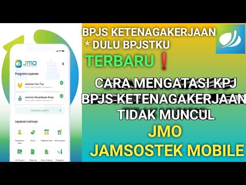 CARA MENGATASI NOMOR KPJ BPJS TIDAK MUNCUL DI JMO JAMSOSTEK MOBILE | BPJS Ketenagakerjaan | #JMO