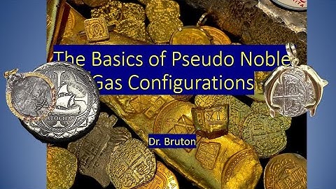 The Basics of Pseudo Noble Gas Configurations