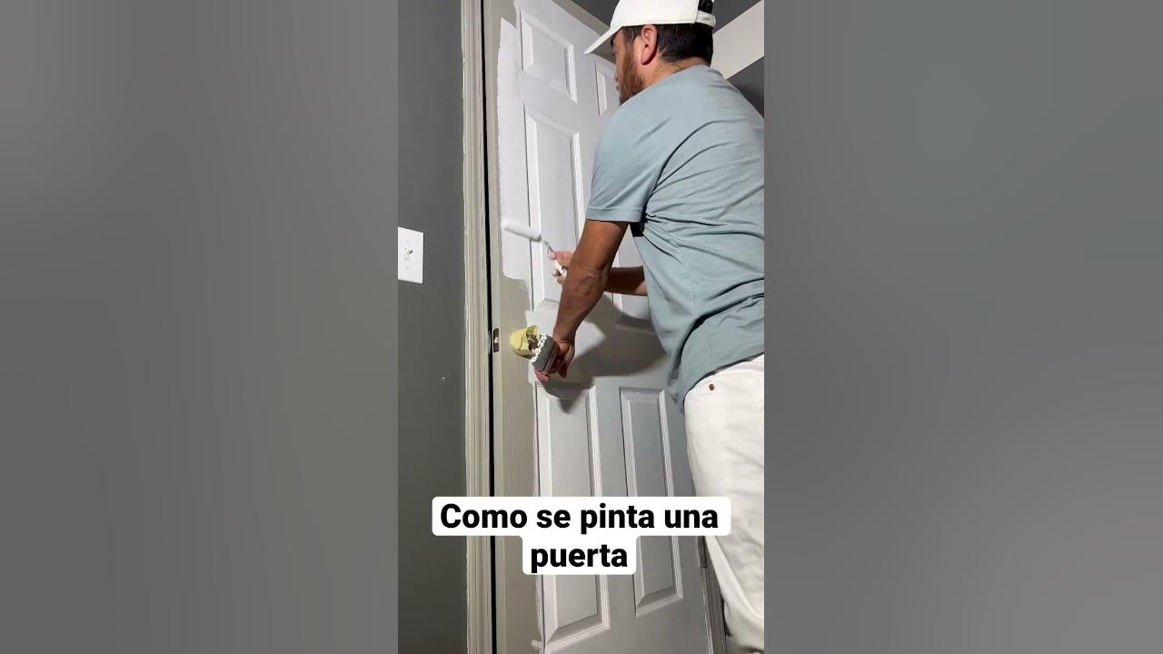 Como pintar una puerta