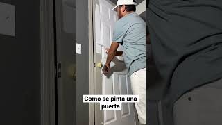 Como Se Pinta Una Puerta Con Brocha Y Rodillo