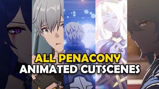 All Penacony Animated Cutscenes from ver 2.0-2.2 | Honkai Star Rail Cutscenes