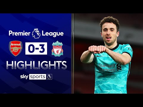 Jota & Salah score as Liverpool hit three past flat Arsenal | Arsenal 0-3 Liverpool | EPL Highlights