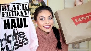 HUGE TRY ON BLACK FRIDAY HAUL 2016: Charlotte Russe, H&M, + More! | JuicyJas screenshot 4