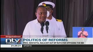 President Uhuru defends CS Matiang’i over DP Ruto’s attacks