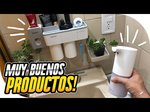 Video: Dispensador automático de jabón y pasta de dientes