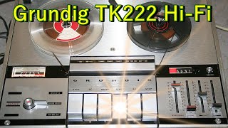 🔊Tonbandgerät Grundig TK222 - Hi-Fi geht auch in Mono🔊