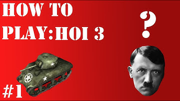 Hearts of Iron III Tutorial - Part 1