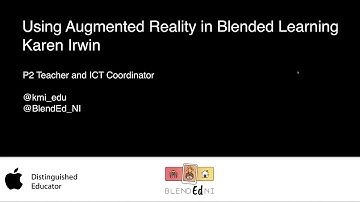 BBC Northern Ireland Teach Meet - Karen Irwin - Using Augmented Reality in Blended Learning