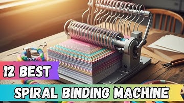 12 Best Spiral Binding Machine in India 2025