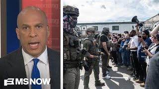 ‘Delaney Hall has to be CLOSED NOW: Sen. Booker on ‘HORRIFYING’ ICE Facility Visit