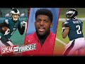 'Eagles game was meaningless'; talks Wentz & Sudfeld v Hurts at QB — Acho | NFL | SPEAK FOR YOURSELF