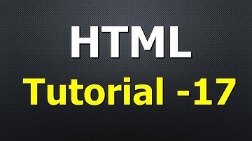 HTML Tutorial - Input Type Checkbox