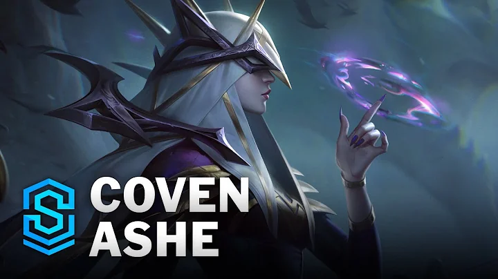 Coven Ashe Skin Spotlight - League of Legends