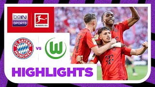 Bayern Munich v Wolfsburg | Bundesliga 23/24 Match Highlights