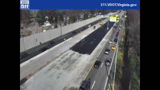 Distracted Driver Crashes On I-64 In Norfolk, Virginia 