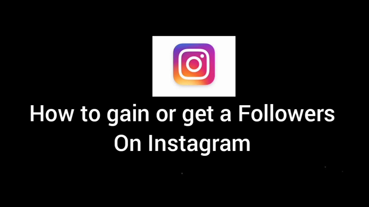 How to gain or get followers on Instagram | My Top Tricks - YouTube