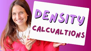 Density Calculations - GCSE Physics