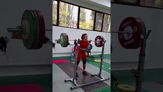Celebrity Squat Back kg-120x5 #squat #back #girls #weightlifting #hookgrip #atg #iwf #training Profile